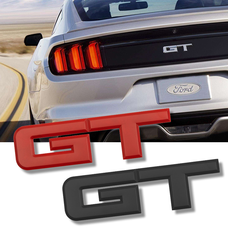 เหมาะสําหรับ 15-19 Ford mustang mustang โลโก้รถ Cobra Ford mustang ดัดแปลง GT โลโก้รถสติกเกอร์
