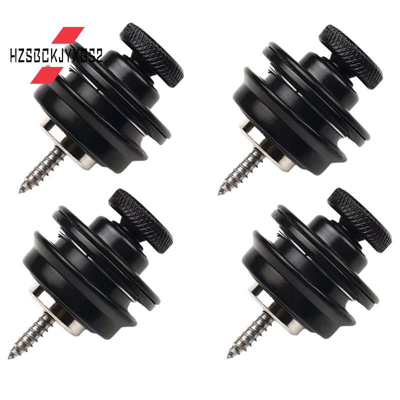 Hzsbckjyxgs2Guitar Strap Lock กีตาร์ไฟฟ้า Anti-Slip Strap Buckle Guitar Safety Strap Lock