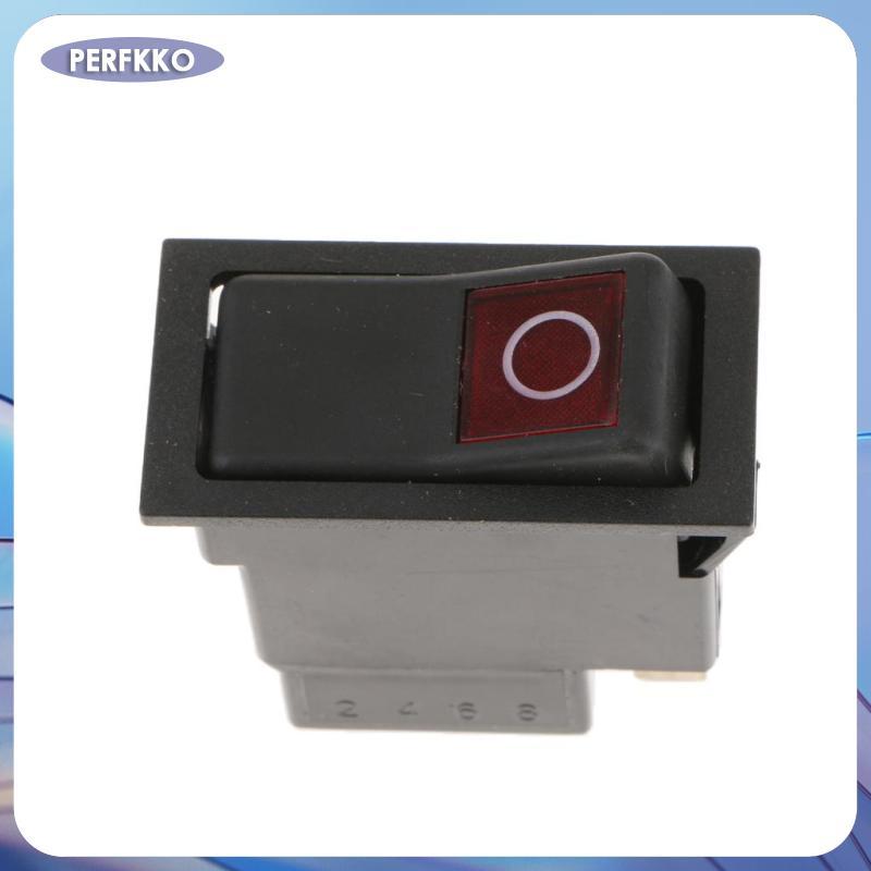 [perfkko] 1 ชิ้น 2 เสา LED Illuminated Switch Toggle Switch Knob Toggle Switch