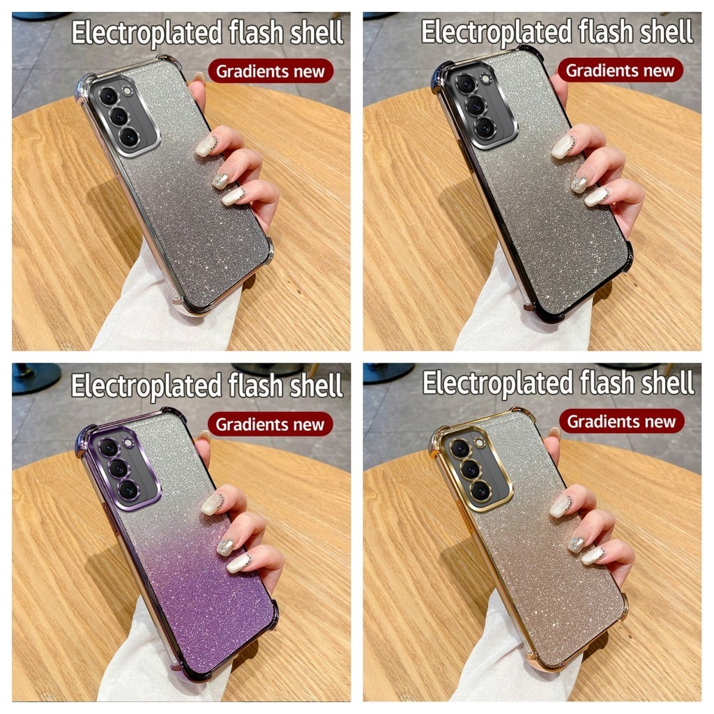 Case Samsung S23 Case Samsung S23+ Case Samsung S23 Fe Case เคสโทรศัพท์คุณภาพสูง flash shell Anti Dr