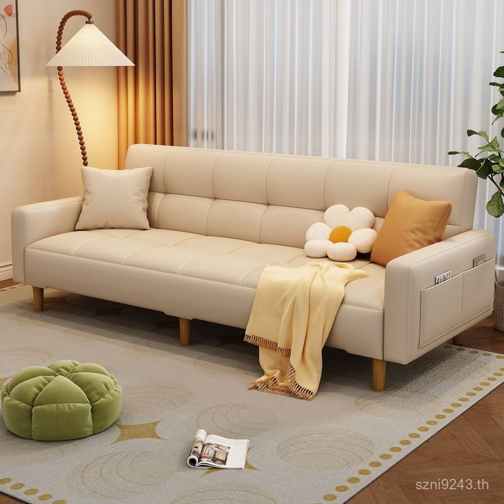 Pimeao เตียงโซฟาโซฟาพับได้ห้องเช่า Scratch Simple Apartment ห้องนั่งเล่นมัลติฟังก์ชั่อพาร์ทเมนท์ขนาด