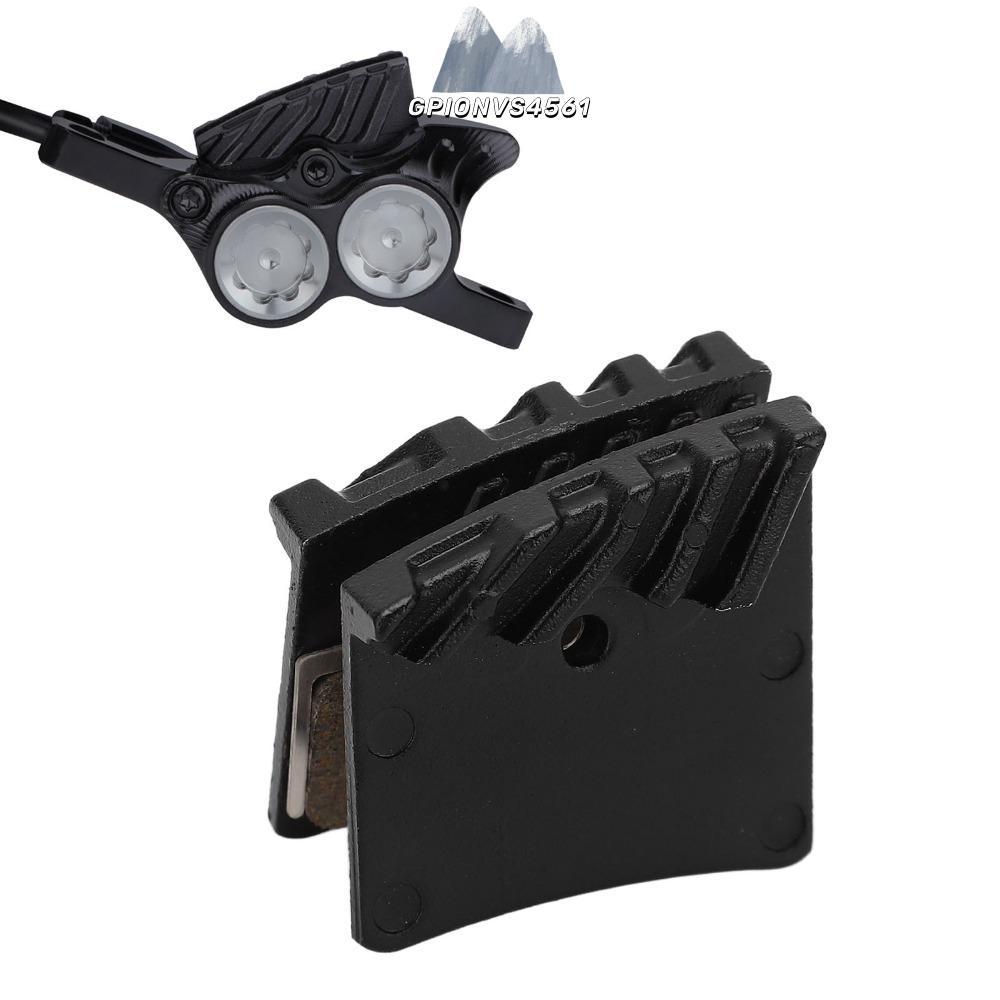 GPIONVS4561 2 คู่จักรยานแผ่นดิสก์เบรคสกู๊ตเตอร์ไฟฟ้าสีดําแข็งแรงพร้อมปีกอลูมิเนียมสําหรับ IIIPRO E4,