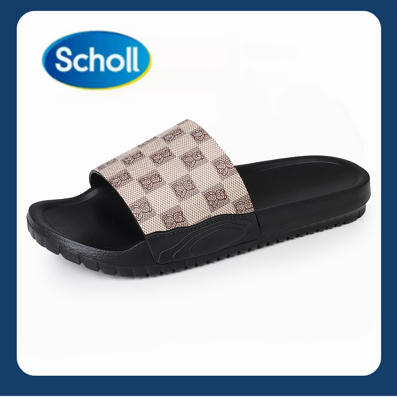 รองเท้าผู้ชาย Scholl รองเท้า Scholl ผู้ชาย Scholl sandal บุรุษสุภาพสตรีรองเท้ารองเท้าแบน Scholl รองเ