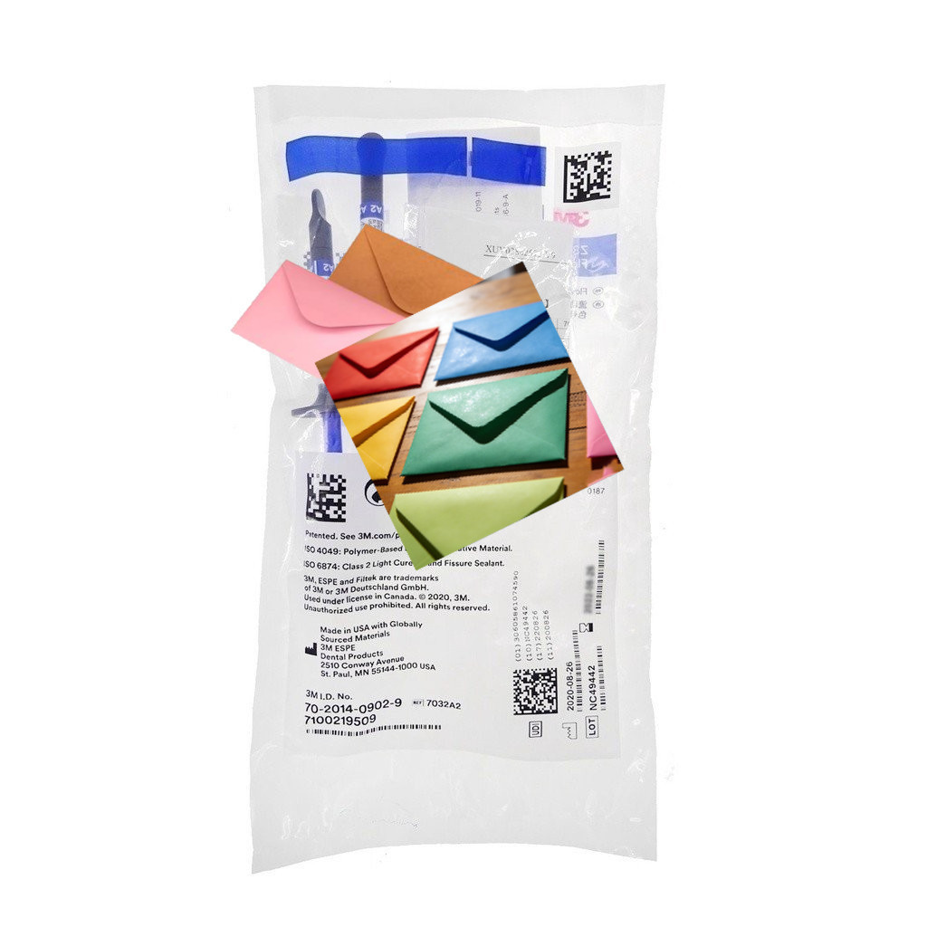 /กรุณาอ้างถึงภาพสําหรับรายละเอียด/-2 ชิ้น 3M Z350XT เรซิ่นคอมโพสิตวัสดุ