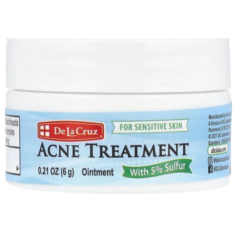 US นําเข้า De La Cruz Acne Care Formula Care สําหรับการดูแลสิวผิวแพ้ง่าย 3.15 F