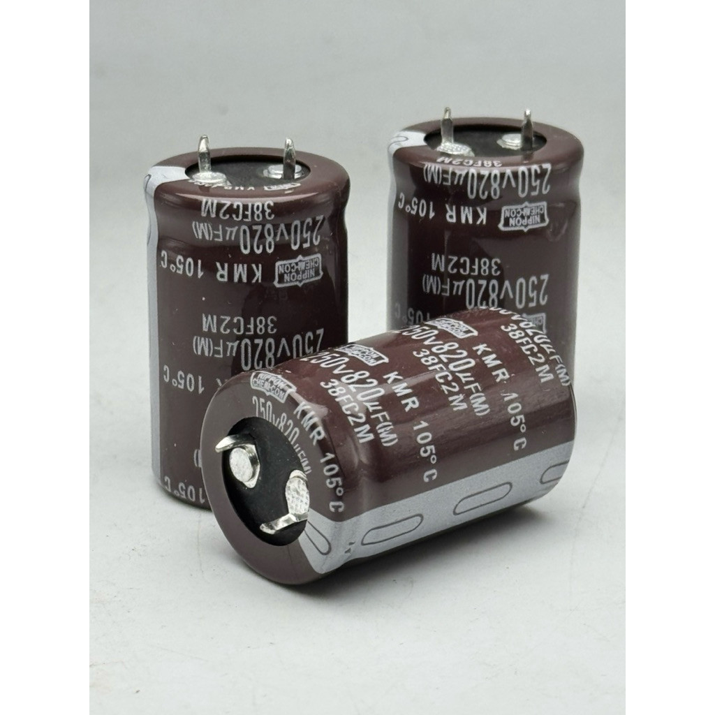 ร้านไทย ส่งเร็ว capacitor c ตัวเก็บประจุ 820uf 250v พร้อมส่งออกบิลได้