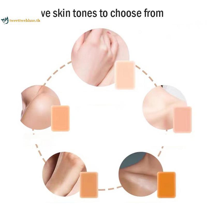 Tweettwehno 6PC กันน้ํา Tattoo Flaw ปกปิดเทป Full Cover คอนซีลเลอร์ Stier Body Arm TH