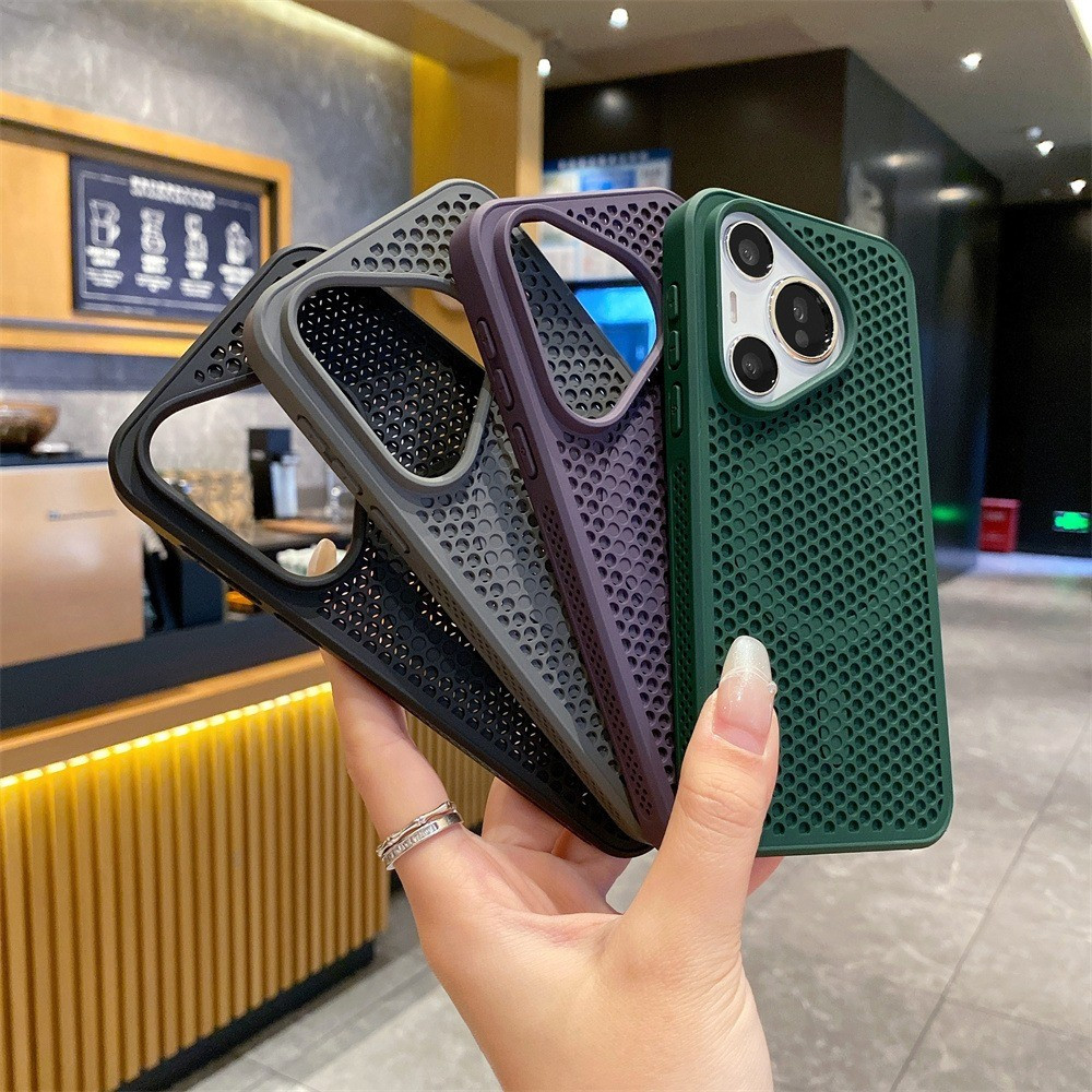 เคสโทรศัพท์สําหรับ Huawei Pura 80 Pro Plus Nova 12 13 Pro P70 Pro Plus ปลอกแม่เหล็กรูกระจายความร้อน Frosted Anti Fall และ Anti Stain Cover