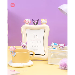 พร้อมส่ง🇹🇭 MTA. Sanrio Guardian Meow Squad Lying Bean Phone Hipper Blind Box กล่องสุ่ม 💯 ของแท้（กด12ชิ้น=1box）
