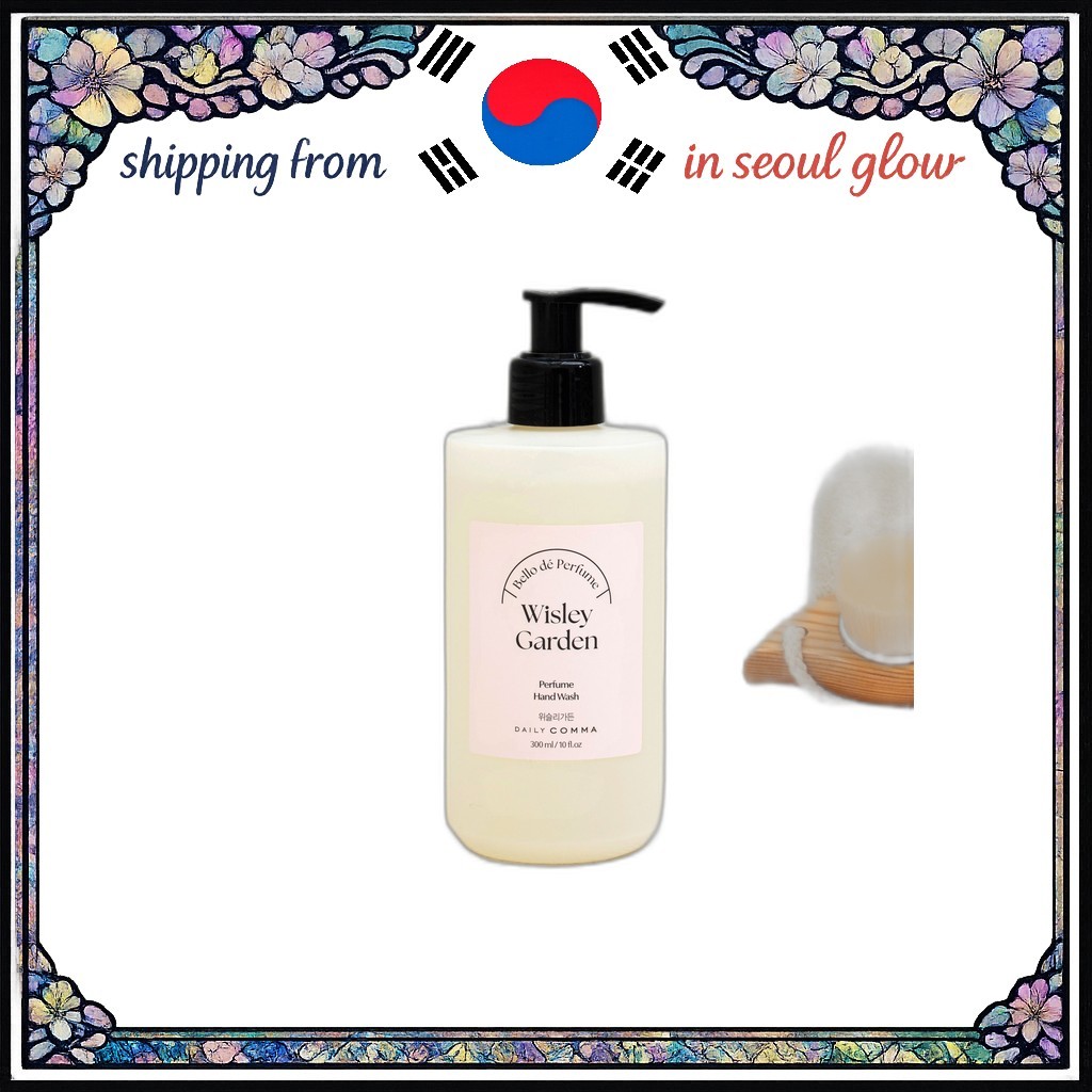 [daiso] Daily Comma Bello de Perfume Hand Wash Wisley Garden, 300ml, 1 ชิ้น/เกาหลี Hand Wash by Seou