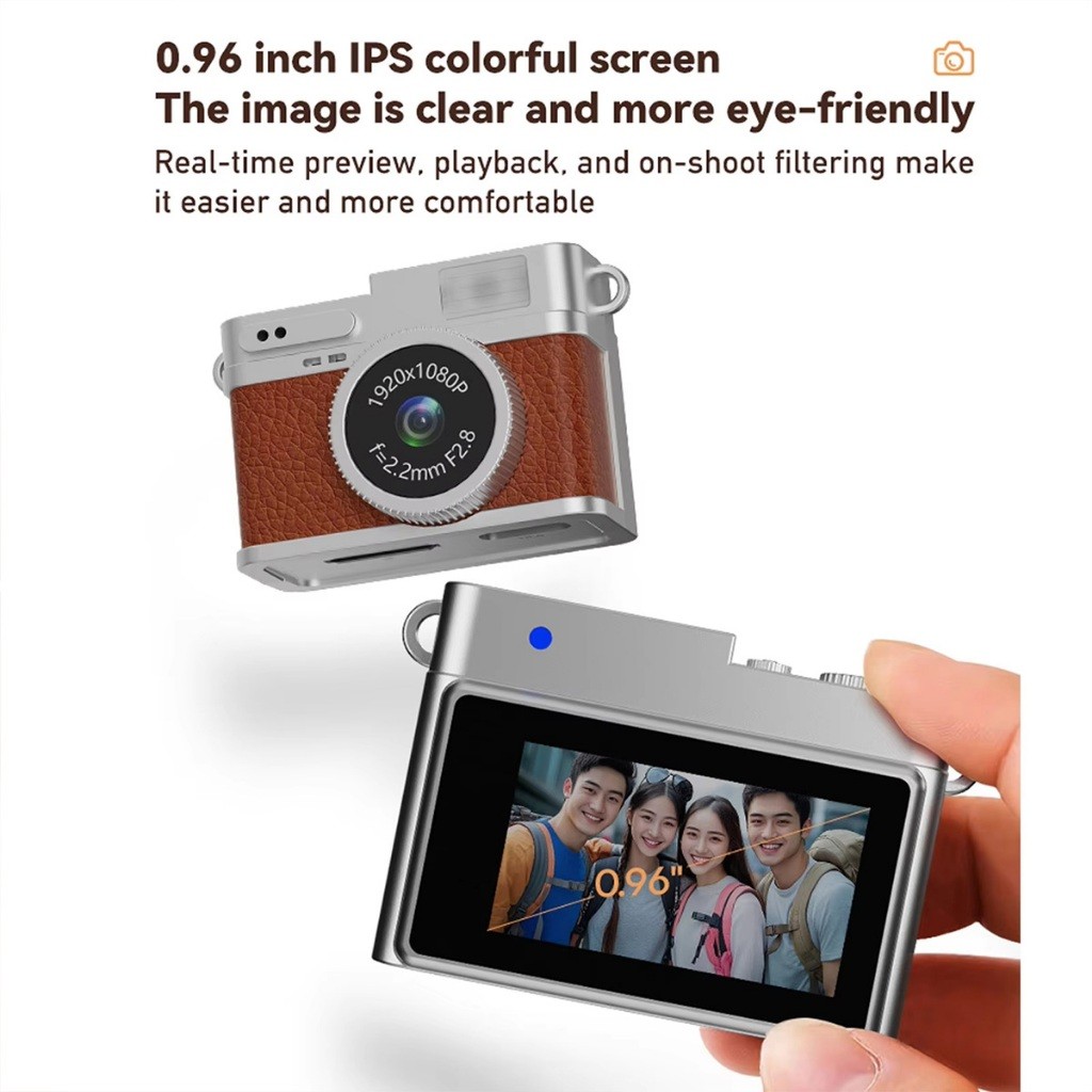 กล้องดิจิตอล mini 32G ขนาด0.96นิ้ว ความคมHD 1080P สำหรับบันทึกวีดีโอ กล้อง video ขนาดพกพา ราคา ถูกที่สุด ดีลบีเคเค แกลเลอรีภาพที่ 5