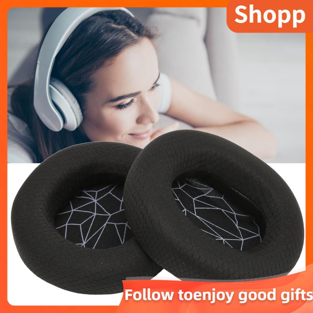 Shopp Shopp ASHATA เปลี่ยนแผ่นรองหูฟังสำหรับ Arctis 1 3 5 7 9 Pro แผ่นรองหูฟังหนาและนุ่มเข้ากันได้กั