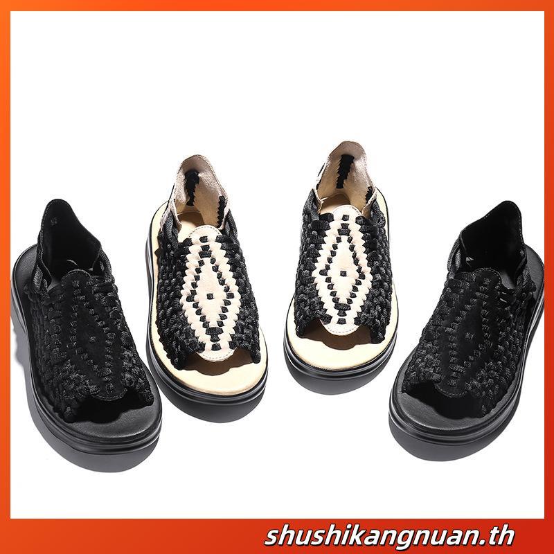 รองเท้าแตะรัดส้น สไตล์ Chubasco Sandals SD49 ชาย หญิง - Black