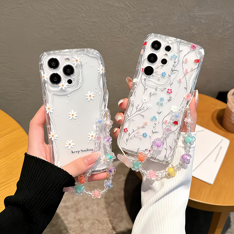 Daisy ดอกไม้โทรศัพท์มือถือสําหรับ VOVO V60 Lite V50 V40 Lite V30 V3E V29 V29E V27 V27E V25 V23 V23E 