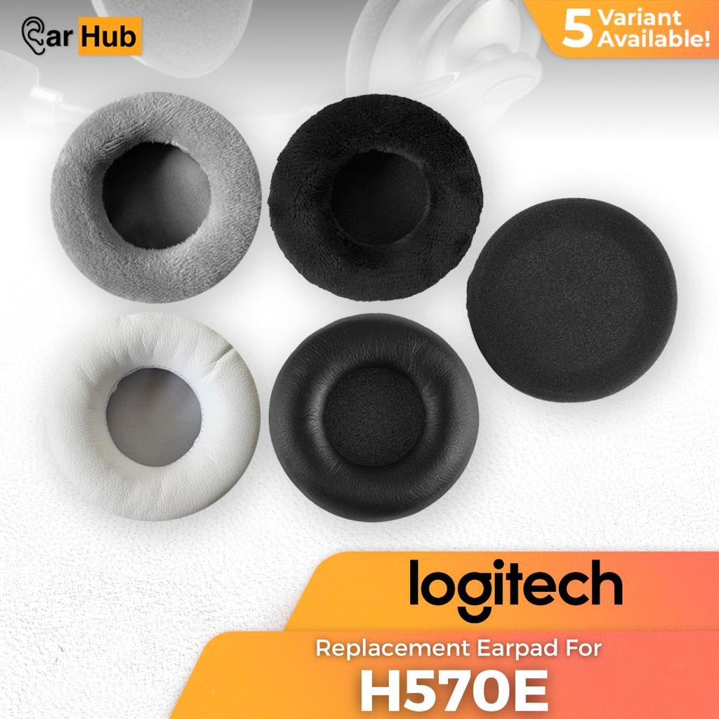 แผ่นรองหูฟังโฟม แผ่นรองหูฟังโฟม พรีเมี่ยม Logitech H570E H 570E H-570E Earcup