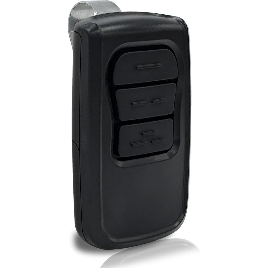 GM3T-R 3-Button Garage Door Openers Remote, Replacement for Genie Remote, Works with Genie Most Gara