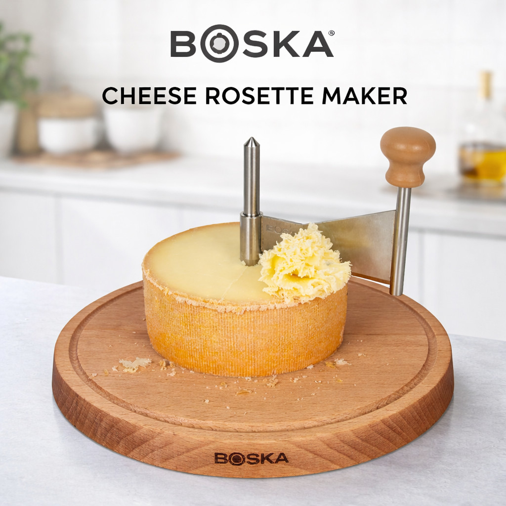 BOSKA Girolle Cheese Slicer Wood 21.5×15.5cm