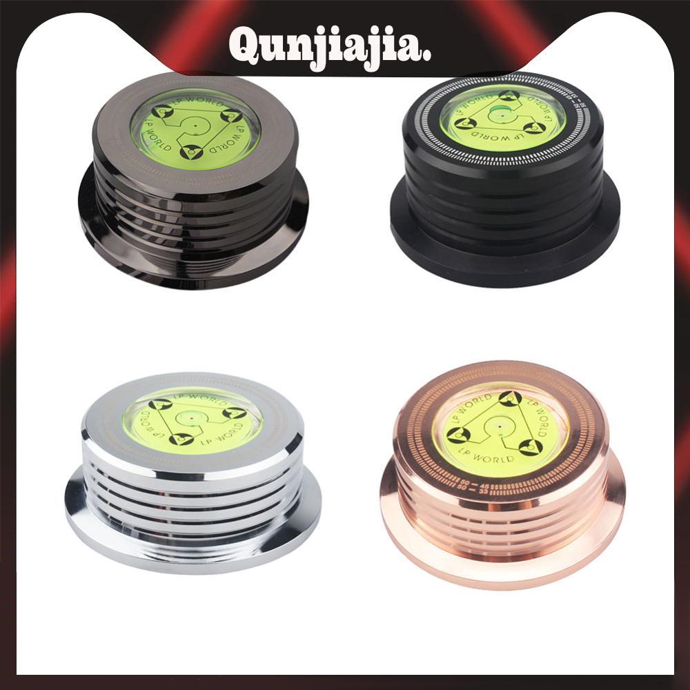 อลูมิเนียมอัลลอยด์ LP Disc Stabilizer เครื่องเล่นแผ่นเสียงไวนิล Turntable Weight Clamps