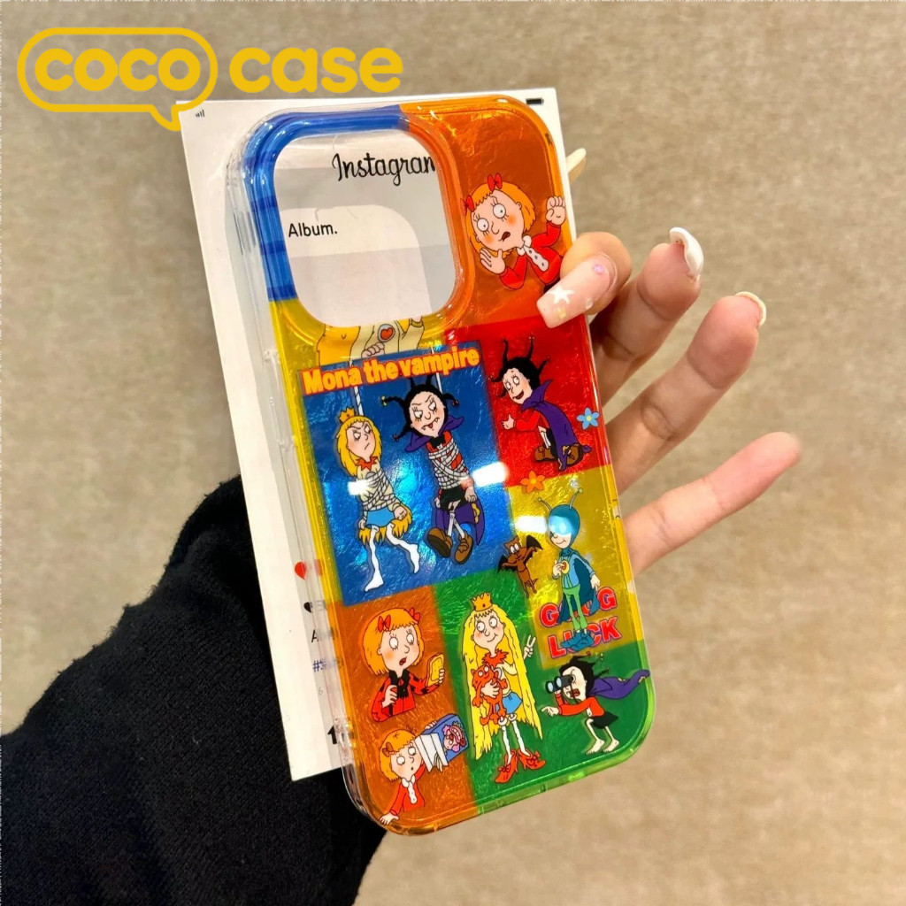 เคสไอโฟน เคส iPhone 17/17 Pro/17 Pro Max 16 15 14 ลายสวนสุริยะ ลายมอนาเด็กเวทย์จิ๊กซอว์ ความเป็นตัวเองสูงสุด ราคา ถูกที่สุด ดีลบีเคเค