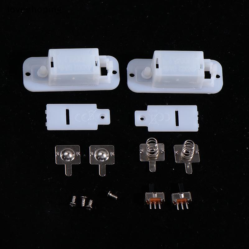 [LS] 10Set AG13/LR44 Battery Case With Switch Case 3V 4.5V Player Batterypartment With Battery [VN]