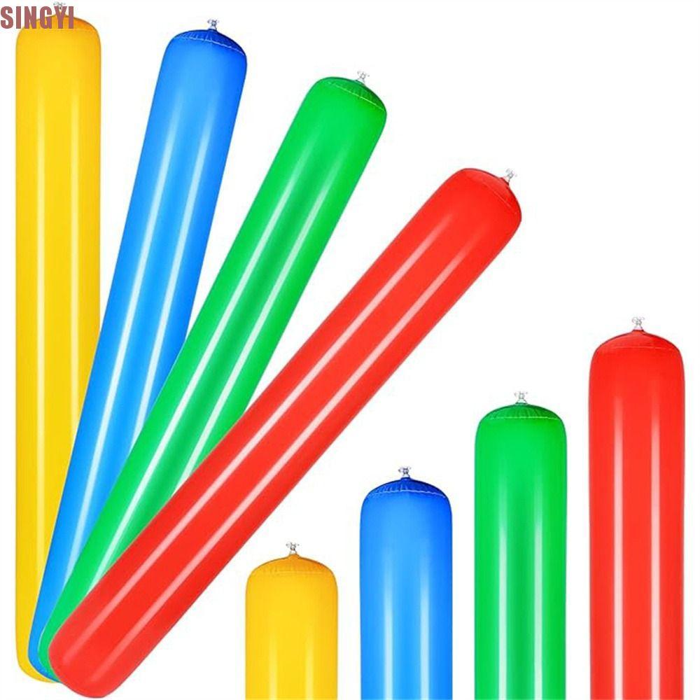 SINGYI Inflatable Cheer Sticks, Float Water Noodles Inflatable Toys Pool Inflatable Sticks, Water Ga