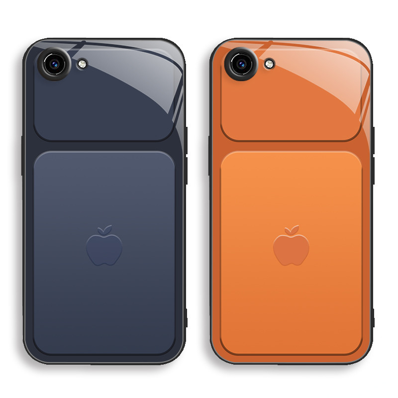 เข้ากันได้กับ [Vivo Y81 4g/Y81i 4g/Y81s 4g] เคสโทรศัพท์กระจกซิลิโคน HD-Tech Minimalist ประณีต