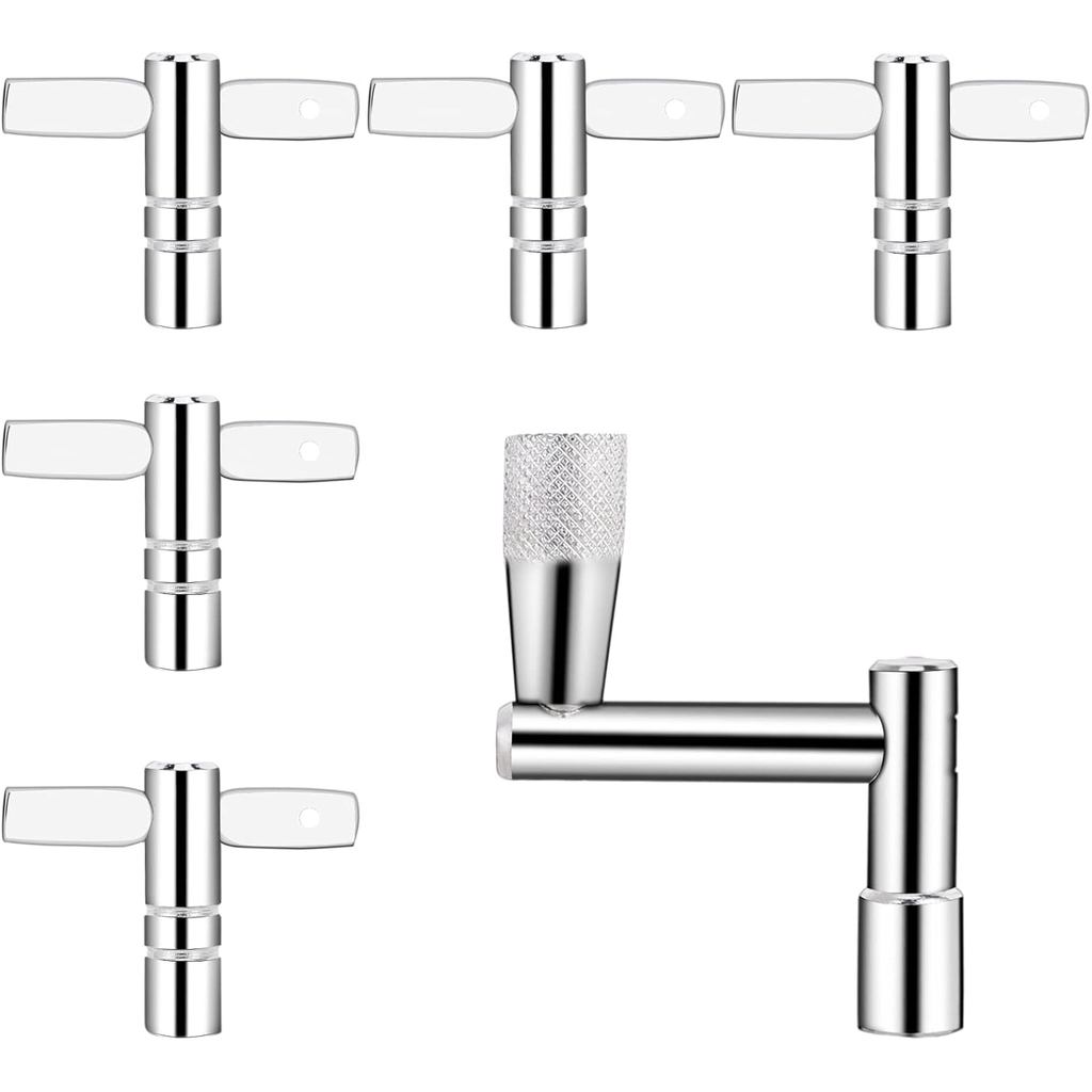 Soulmate Drum Keys 5-Pack Drum Tuning Key Drum Tuner พร้อมการเคลื่อนไหวต่อเนื่อง Key Percussion Hard