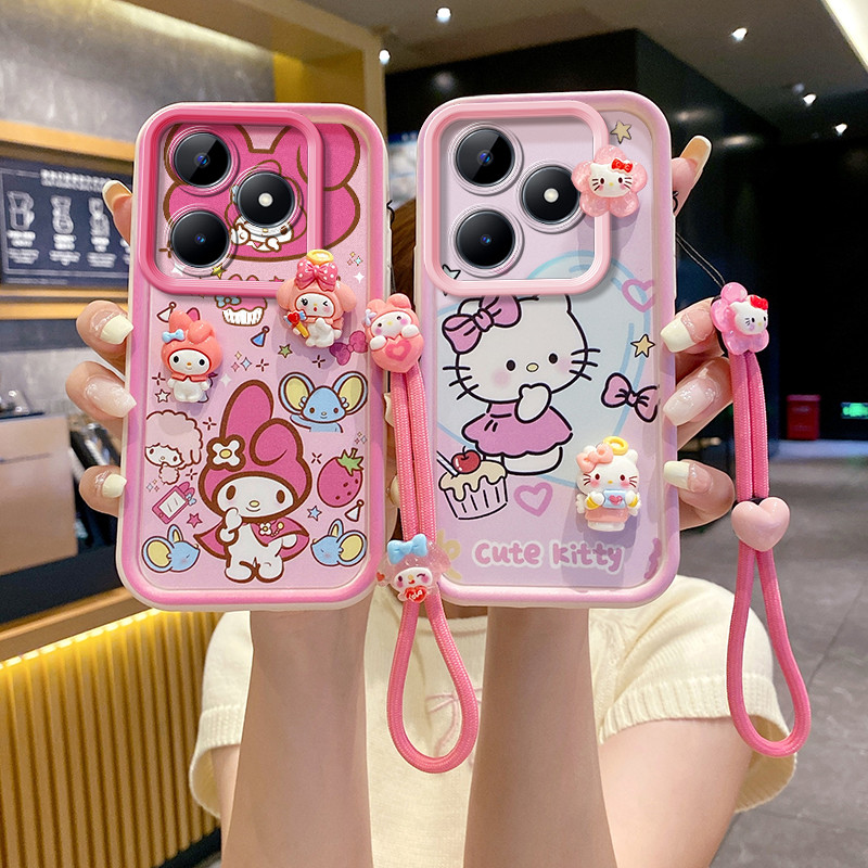 เคส Realme C53 / C51 TPU เคส XXTYGZ1 ตุ๊กตาการ์ตูน 3D กรณีโทรศัพท์มือถือ