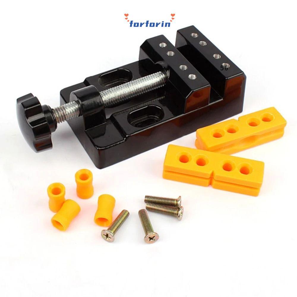 FORFORIN Mini Table Vise, DIY Craft Tool Sculpture Craft แกะสลัก Bench Clamp, แบบพกพาปรับมือเครื่องม