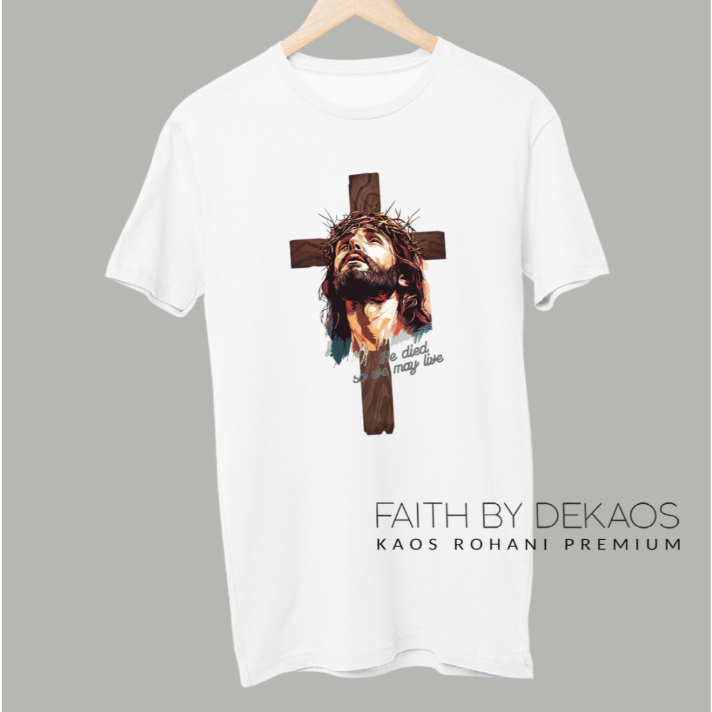 JESUS CROSS เสื้อยืด CATHOLIC CHRISTIAN EASTER SPIRITUAL เสื้อยืด JESUS CROSS EASTER เสื้อยืด JESUS 