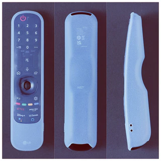 เหมาะสําหรับ LG MR-20/21/22/23GA TV รีโมทคอนโทรลซิลิโคนฝาครอบป้องกันความละเอียดสูงสีเยลลี่โปร่งใส