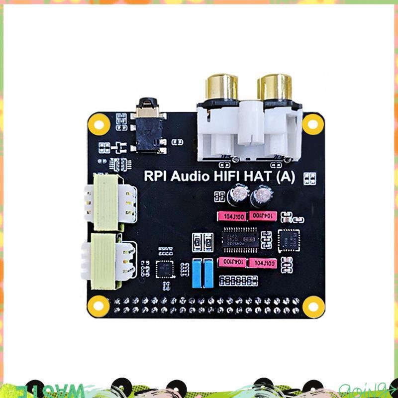 สําหรับ Raspberry Pi5 HIFI Audio HAT PCM5122 I2S การ์ดเสียงสําหรับ 5, Pi 4, Pi 3, และ Zero Series