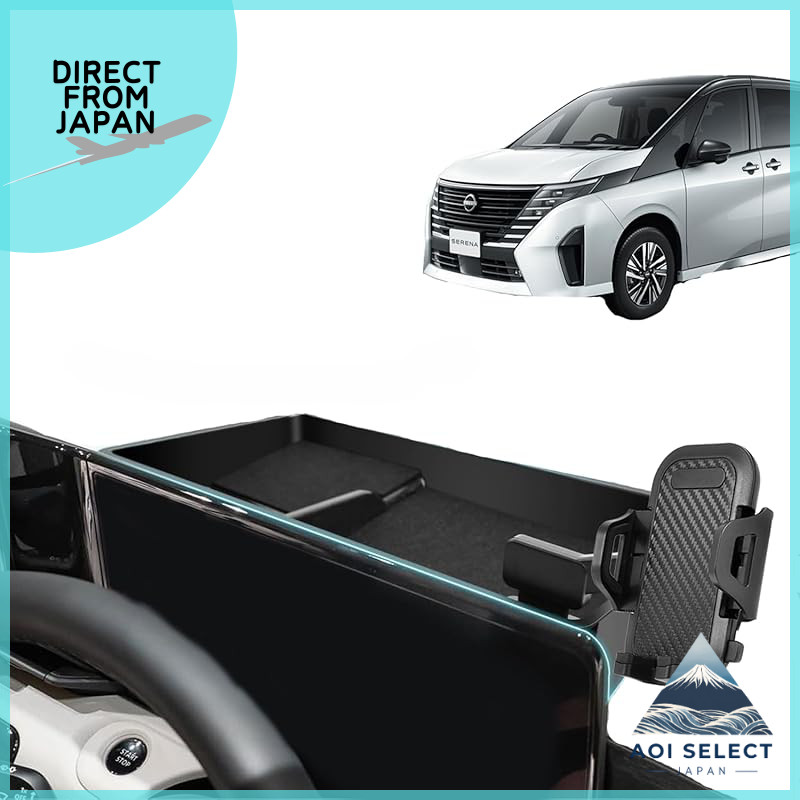 Nissan Serena C28 Phone Holder Dashboard Mount 360° Rotation Car Smartphone Stand Adjustable Organiz