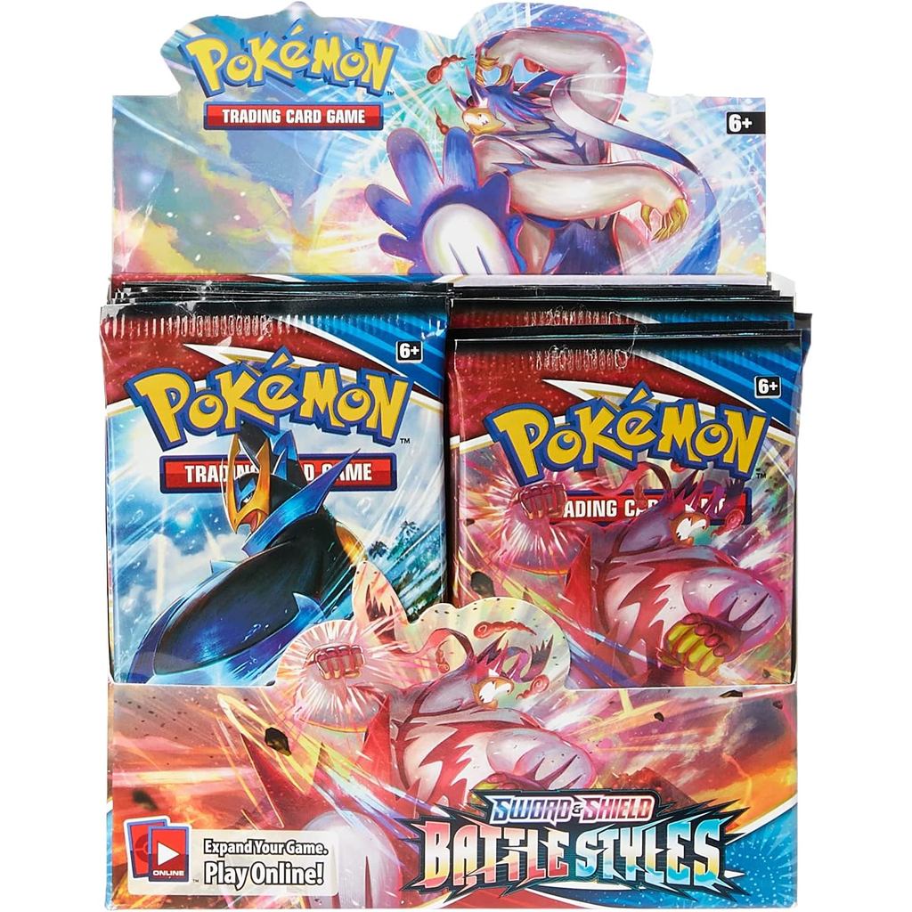 Pokemon TCG: กล่องบูสเตอร์ Sword & Shield Battle Styles