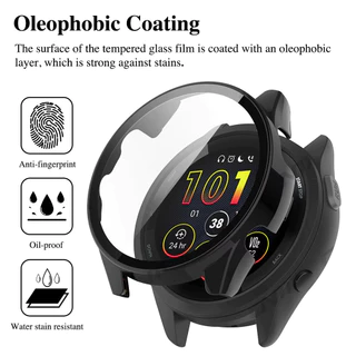 เคส TPU ใส for Smart Watch Garmin Forerunner 165/Forerunner 165 Music อุปกรณ์เสริมหน้าจอปกผิวเปลือกกลวง