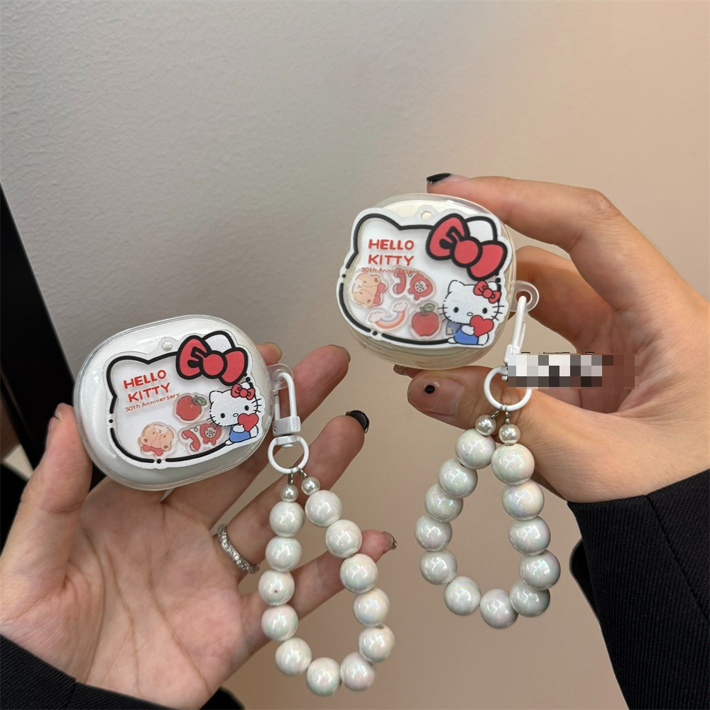 Ins น่ารักสําหรับ Soundcore K20i / R50i NC / R60i NC / R50i กรณี keychian & ซิลิโคนหูฟังสําหรับ Soun