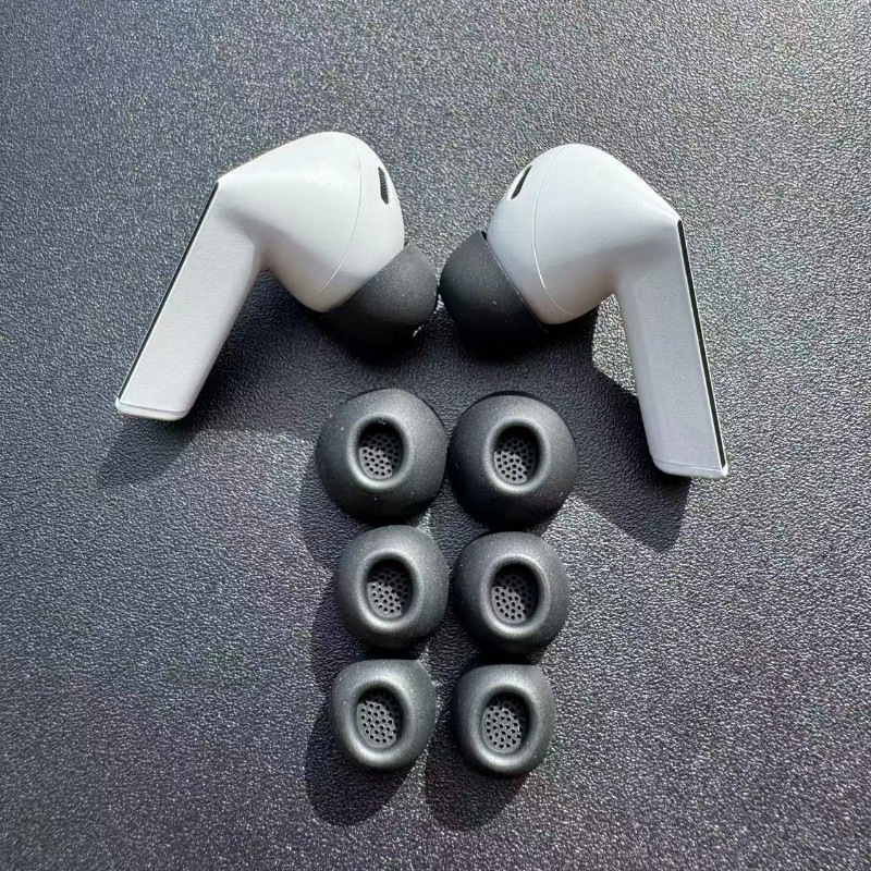 3 คู่เปลี่ยนเคล็ดลับซิลิโคนสําหรับ Samsung Galaxy Buds 3 FE SM-R420, Anti Slip หูฟังยางนุ่ม Eartips สําหรับ Galaxy Buds3 fe, Fit ในกรณี ราคา ถูกที่สุด ดีลบีเคเค แกลเลอรีภาพที่ 3