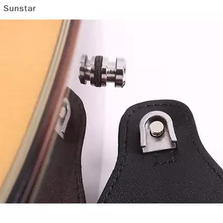 Sunstar Guitar Strap Lock Metal Bass Strap Studs Anti-offGuitar Strap Locks