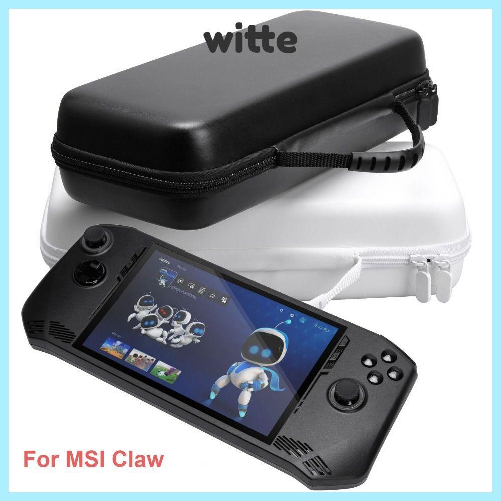 Witte กระเป๋าคอนโซล EVA แบบพกพา กันรอยขีดข่วน คุณภาพสูง สําหรับ MSI Claw A1M 7 นิ้ว