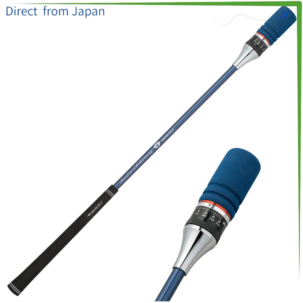 【Direct from Japan】 DAIYA GOLF เครื่องฝึกสวิงกอล์ฟ รุ่น DIA SWING 527 TR-527 สำหรับชายและหญิง ปรับสปีดหัวไม้ได้ มีเสียง "คลิก!" ช่วยฝึกจังหวะสวิง ขนาด 70 ซม. เหมาะซ้อมในบ้านหรือสนาม