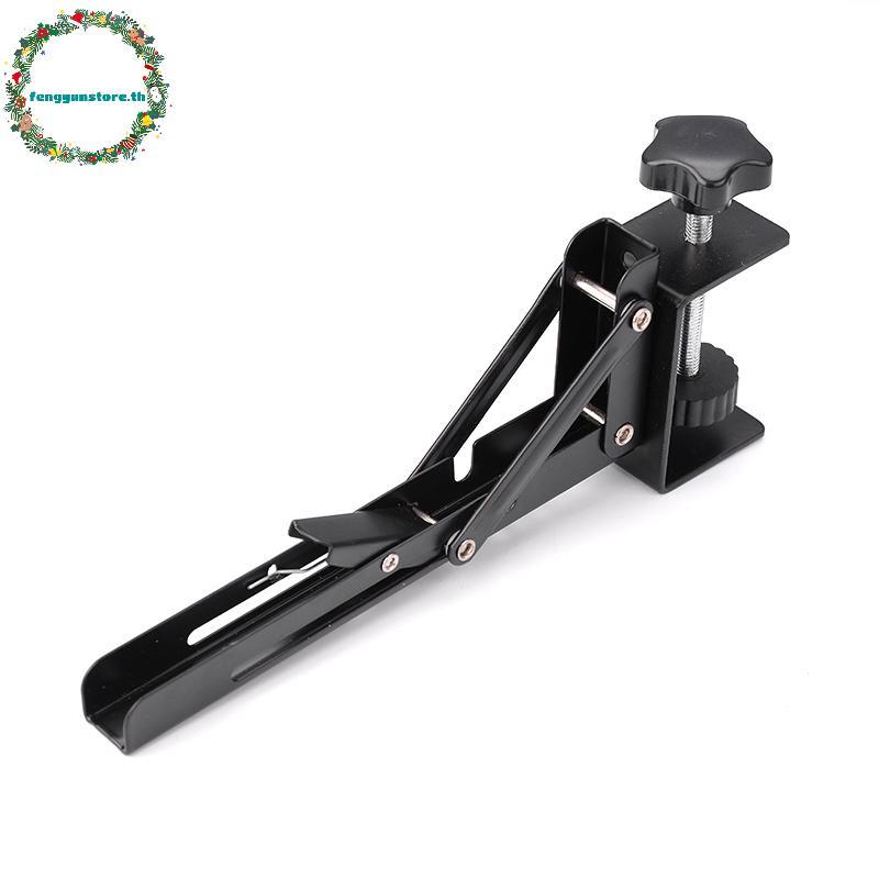 YUNSTORE ขายึดเดสก์ท็อปแบบพับได้รูปตัว L Heavy-duty Punch-ฟรีประหยัดพื้นที่เดสก์ท็อปขยายแผ่น Rack อุปกรณ์เสริมฮาร์ดแวร์ TH ราคา ถูกที่สุด ดีลบีเคเค แกลเลอรีภาพที่ 5