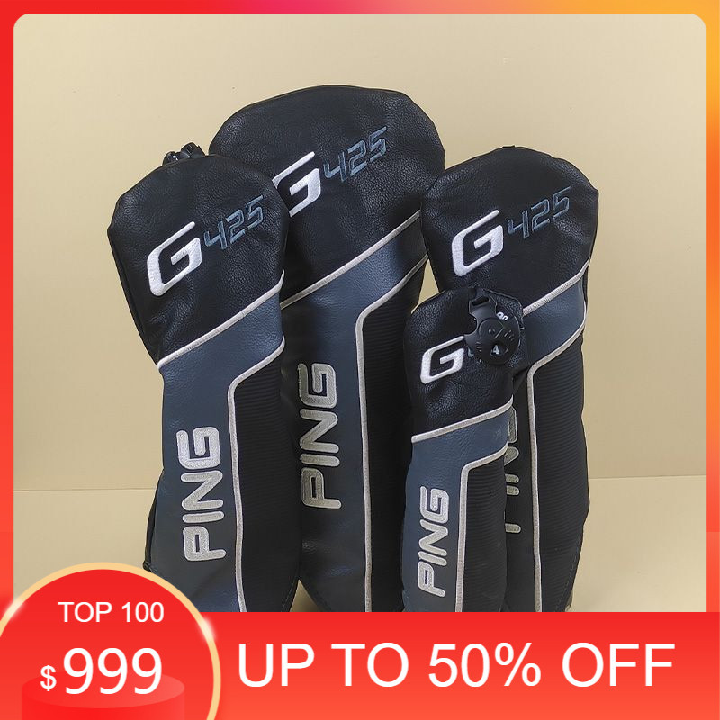 PING G425 Golf Club Headcovers Driver Fairway Woods Hybrid Cover Head Covers Set
