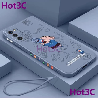 เคส For Oppo A56 5G / A55 5G / A53S 5G TPU KLXXแฟชั่นเด็กแขวนสตริงสําหรับคู่สาวโทรศัพท์มือถือกรณี