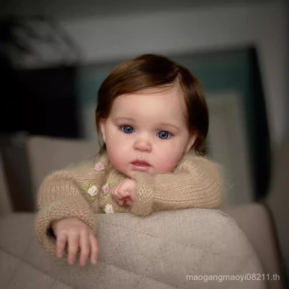 LD9Y [จัดส่งจากจีน] ตุ๊กตาแข็ง Q-Bomb ซิลิโคนทั้งหมดรุ่น 19 นิ้วตุ๊กตาจําลองทํามือวอร์ด 3D ผิวหลอดเล