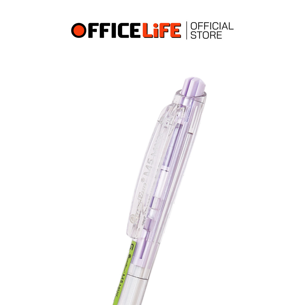 Quantum (ควอนตัม) ปากกาลูกลื่น ปากกา รุ่น M5 Maxx หมึกน้ำเงิน ขนาด 0.5 มม. ( แพ็ค 3 ด้าม ) - รูปที่ 3