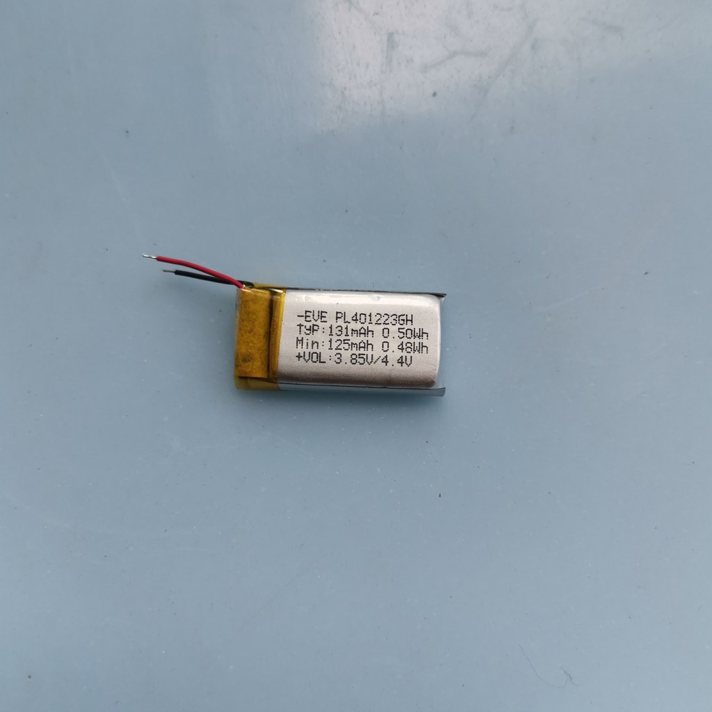 เหมาะสําหรับ XIAOMI MI Band 5 Band 4 5 แบตเตอรี่นาฬิกา 131mAh PL401223จีเอช