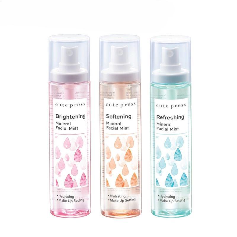CUTE PRESS สเปรย์น้ำแร่ MINERAL FACIAL MIST 100 ml.