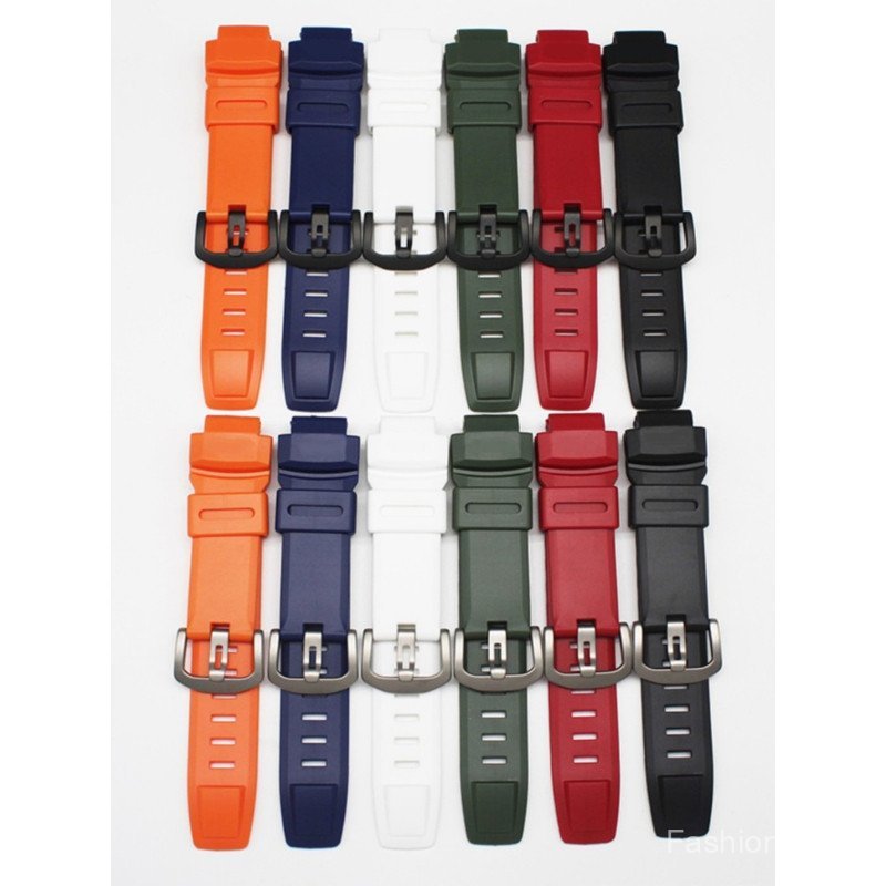 เปลี่ยนสายนาฬิกา CasiOak โดยเฉพาะสําหรับ PRW-5100 PRW-2000 PRW-3500 สายเรซินทนทาน 18 มม. อุปกรณ์เสริ