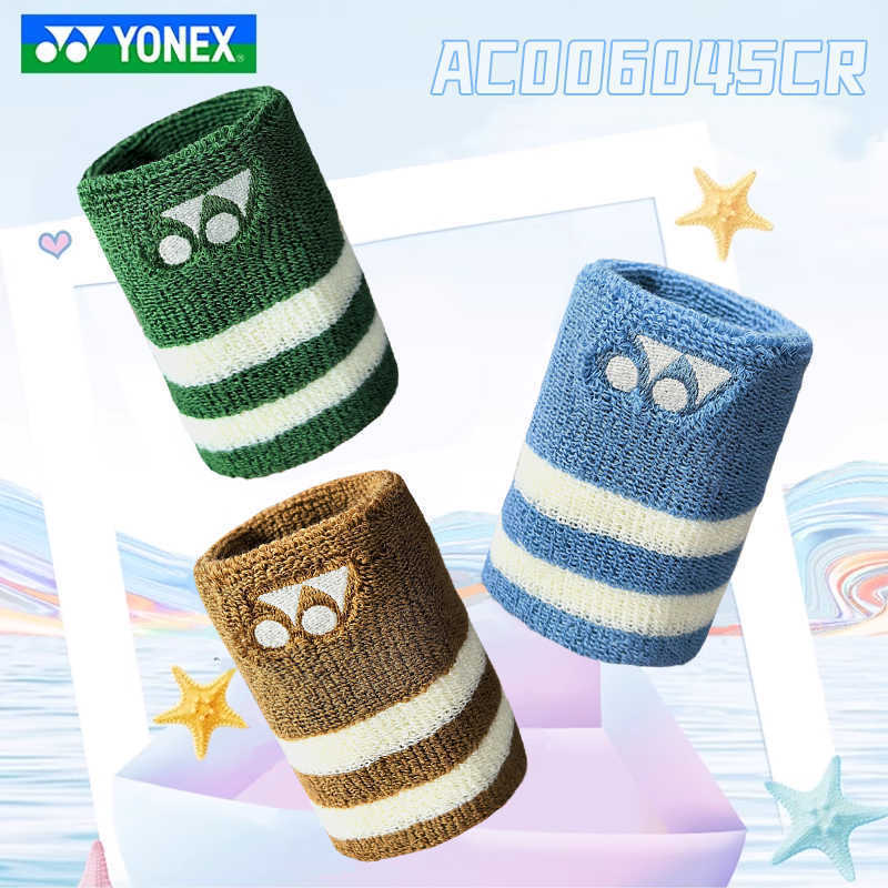 สายรัดข้อมือกีฬา Yonex yy สายรัดข้อมือแฟชั่นกีฬาแพ็คเดี่ยวสายรัดข้อมือที่อบอุ่นฟิตเนส AC006045สายรัด