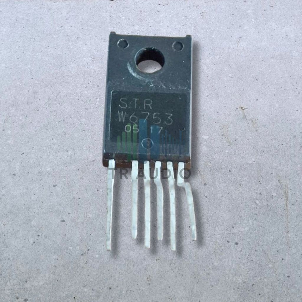 IC STRW6753 STR W6753 SMPS PWM Regulator Quasi Resonant TV PSU สมบูรณ์